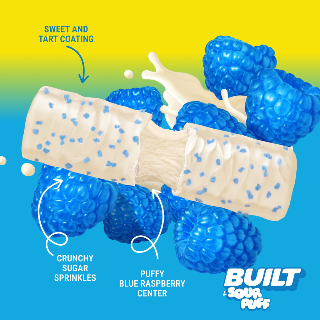 Blue Razz Blast Sour Puff 4ct A2