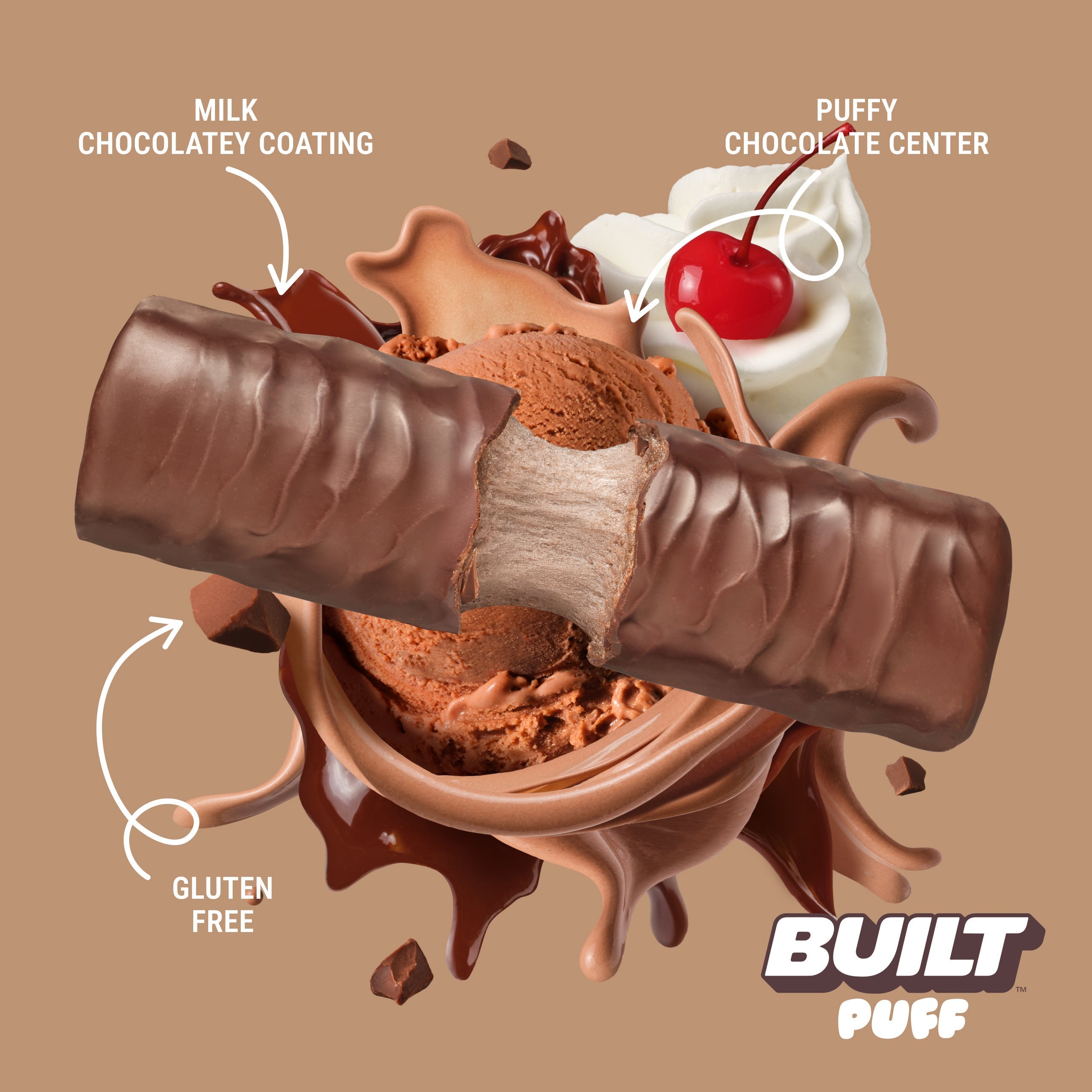 Chocolate Milkshake Puff T5