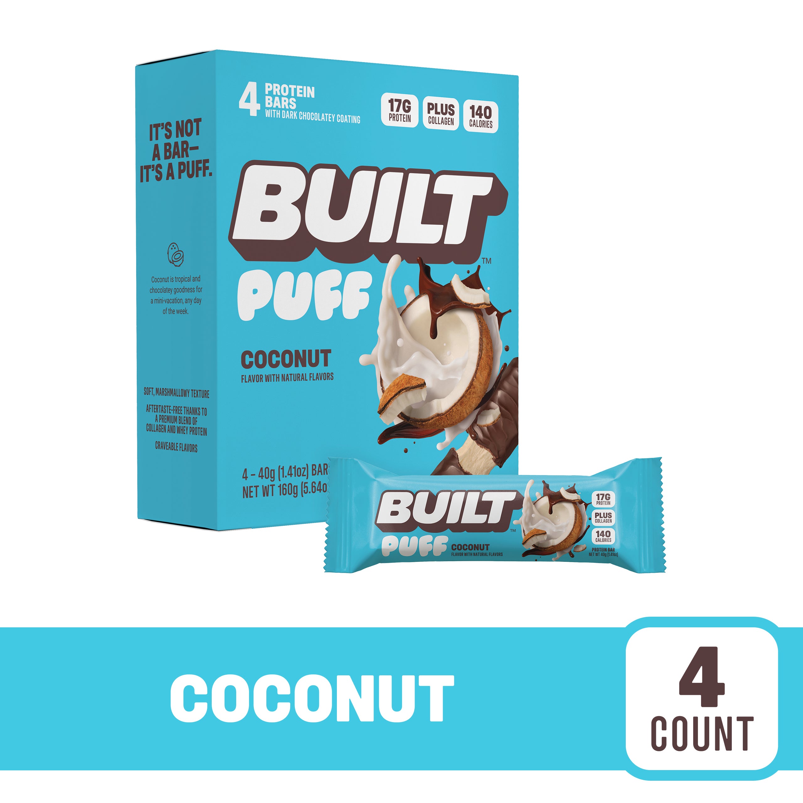 Coconut Puff 4ct T3