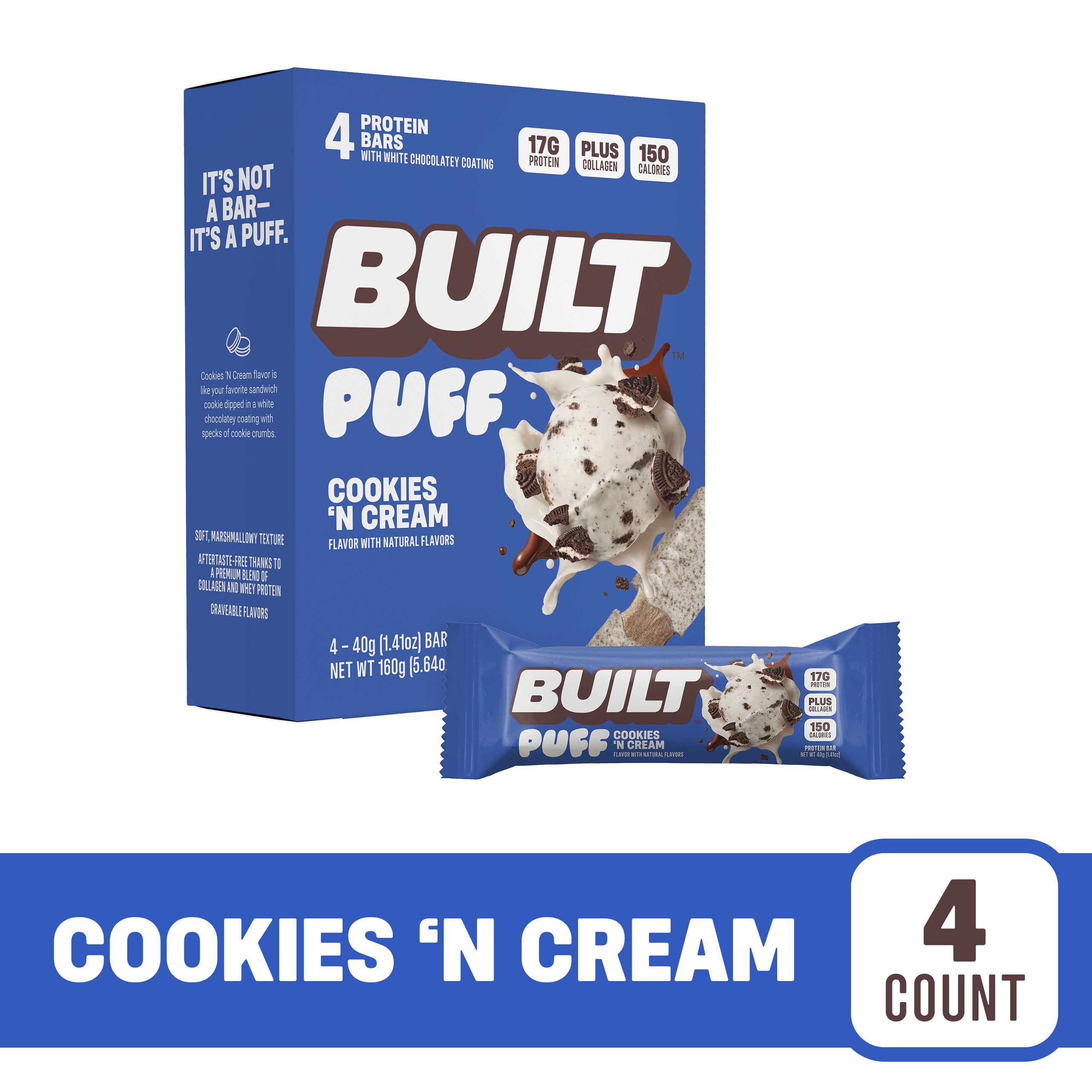 Cookies 'N Cream Puff 4ct I9