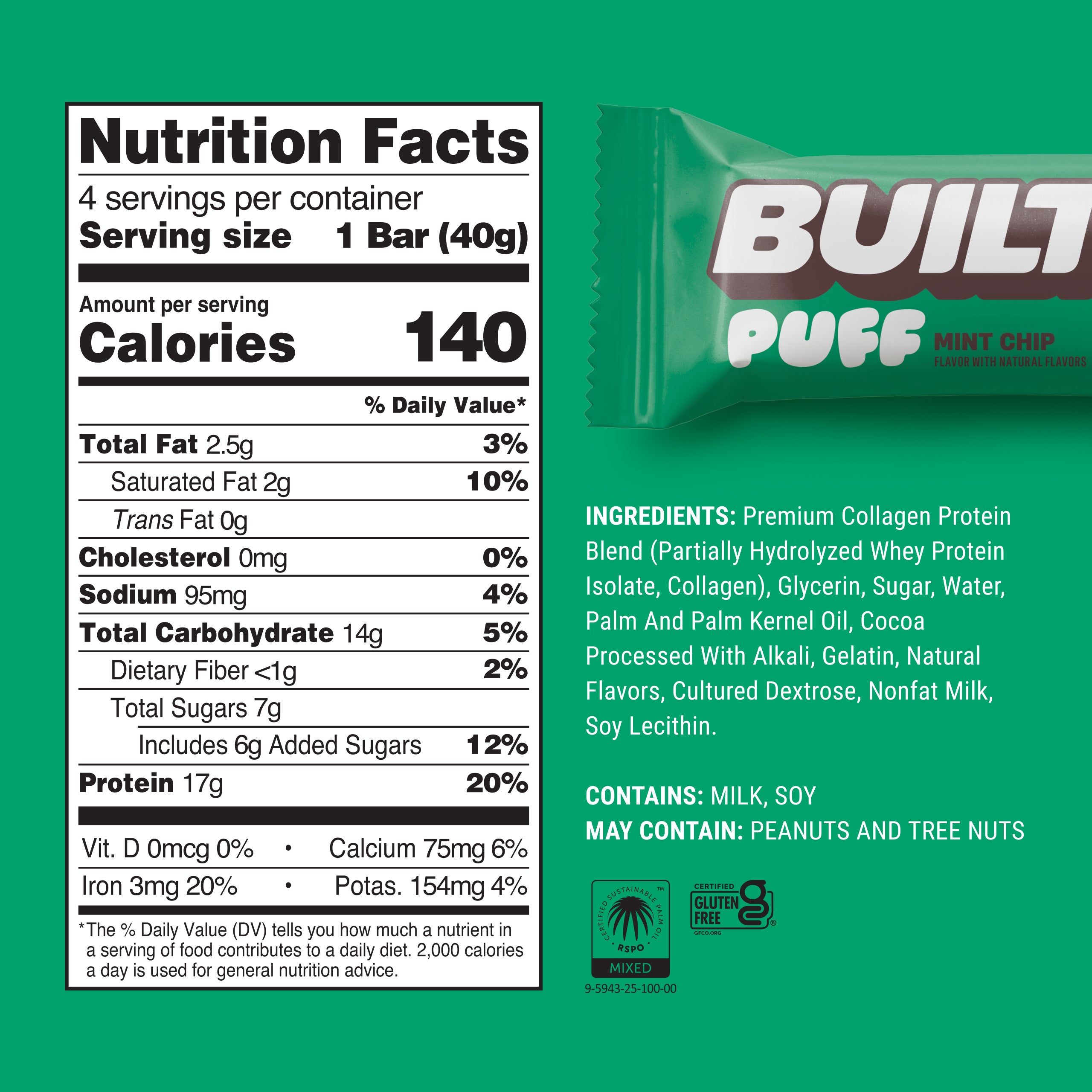 Mint Chip Puff 4ct L8