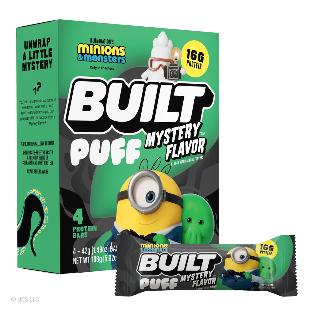 Minions and Monsters Mystery Puff 4ct F6