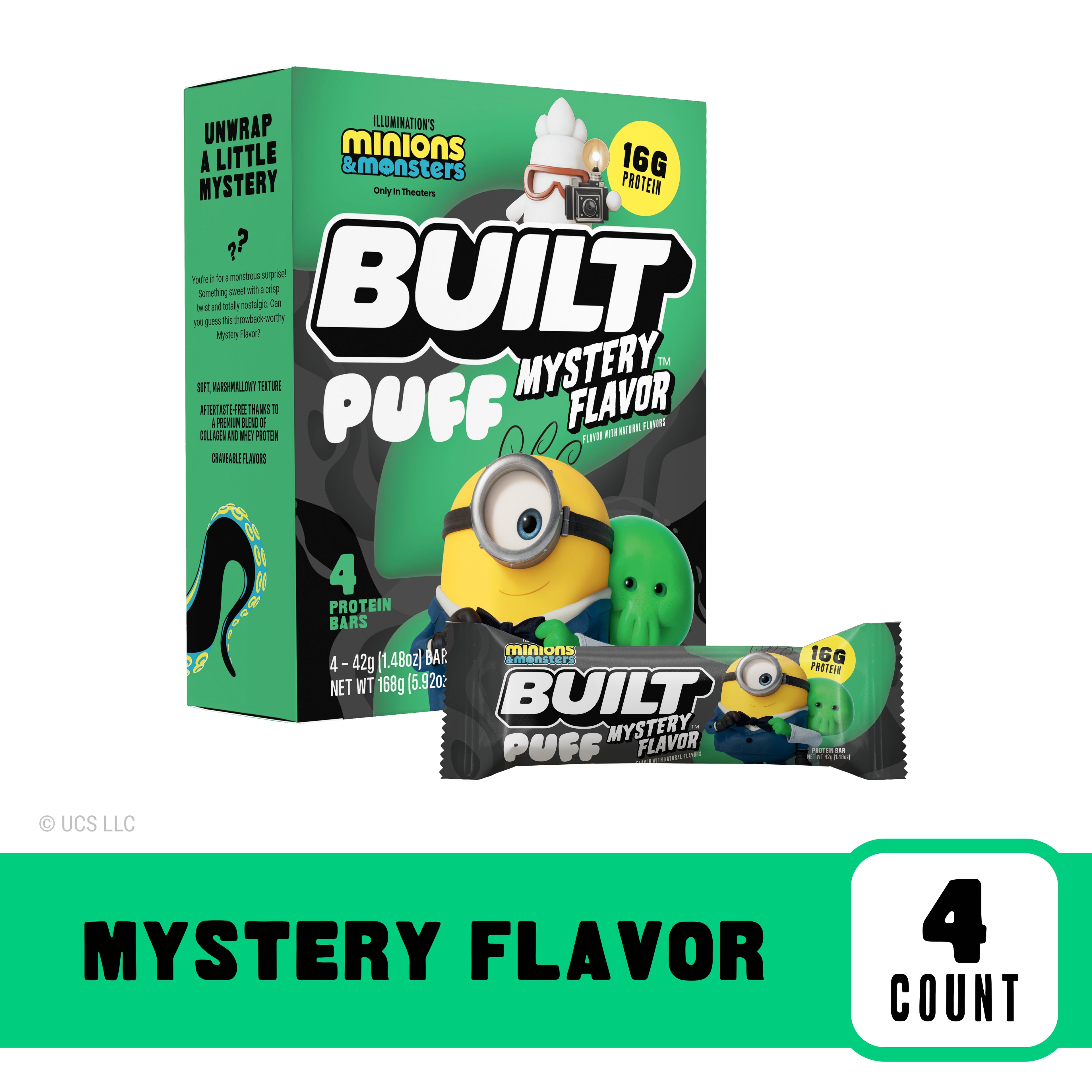 Minions and Monsters Mystery Puff 4ct F6
