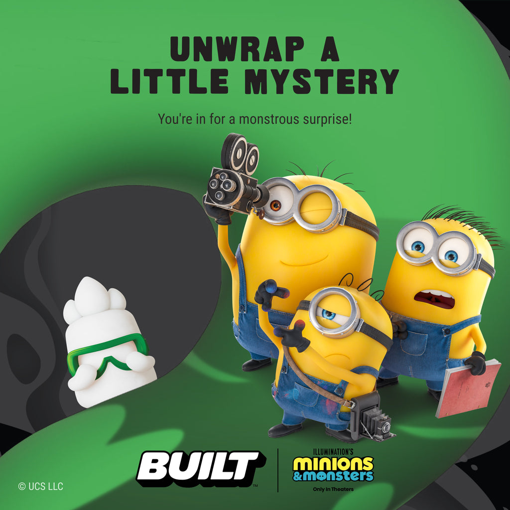 Minions and Monsters Mystery Puff 4ct F6