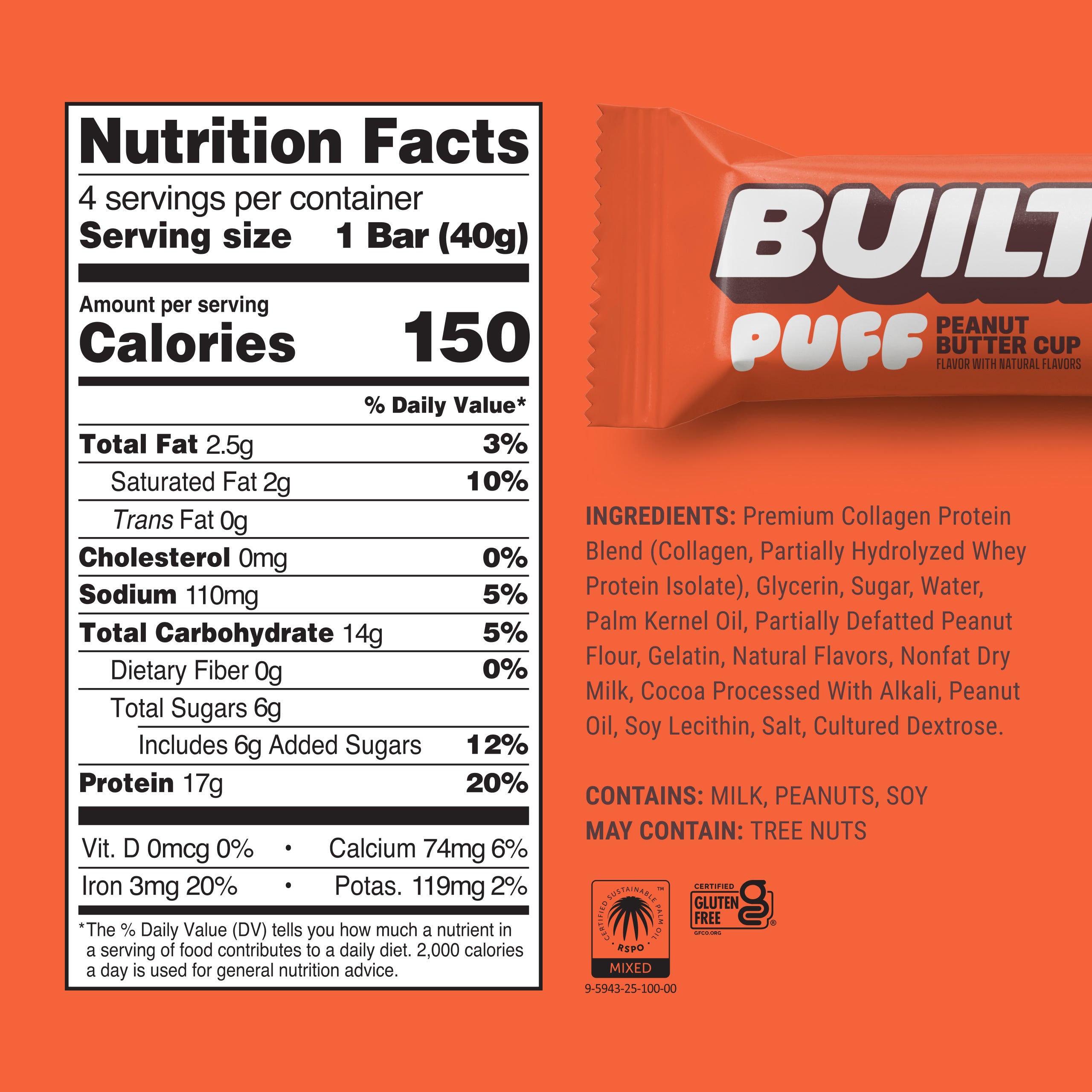 Peanut Butter Cup Puff 4ct P9