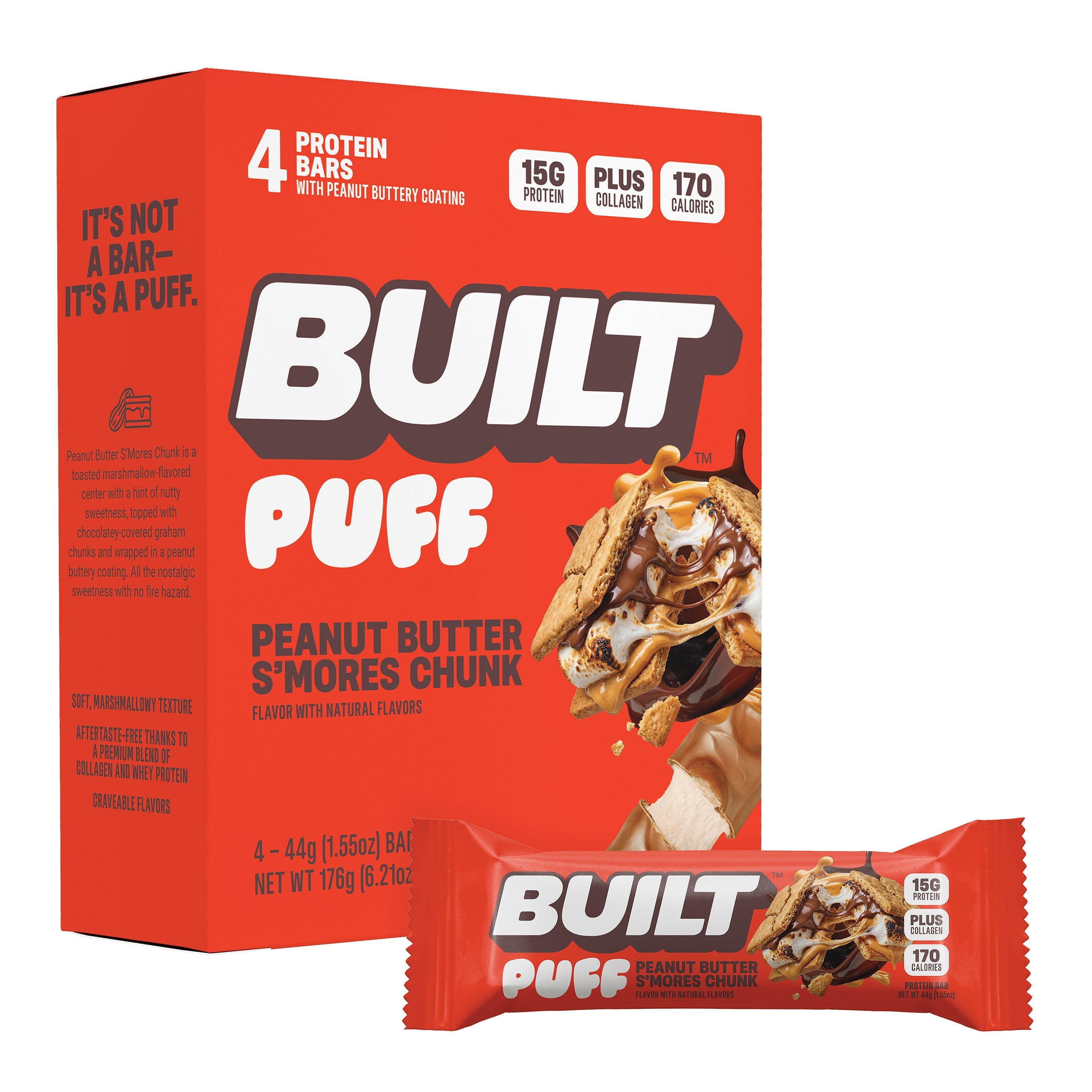 Peanut Butter S'mores Chunk Puff - 4ct U6