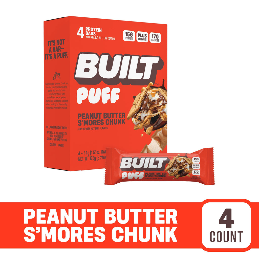 Peanut Butter S'mores Chunk Puff - 4ct U6
