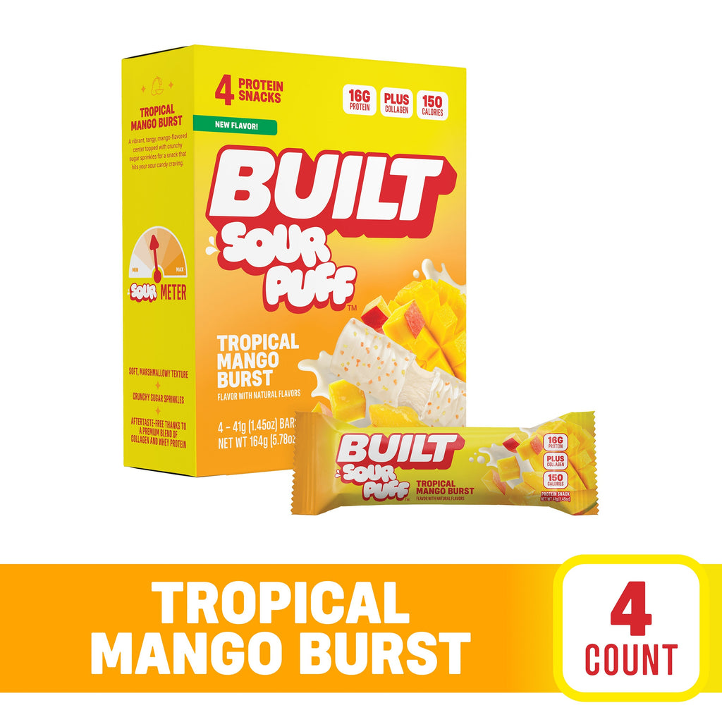Tropical Mango Burst Sour Puff 4ct G0