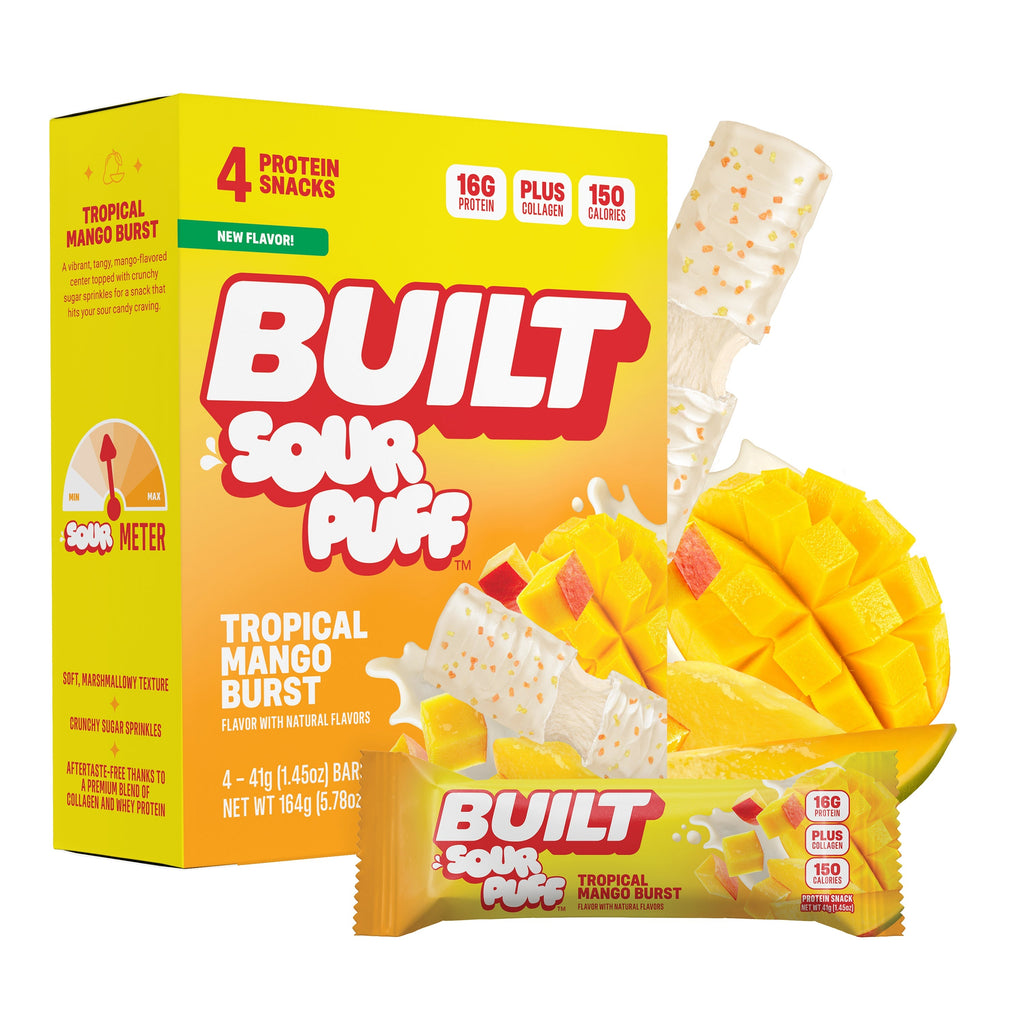 Tropical Mango Burst Sour Puff 4ct G0