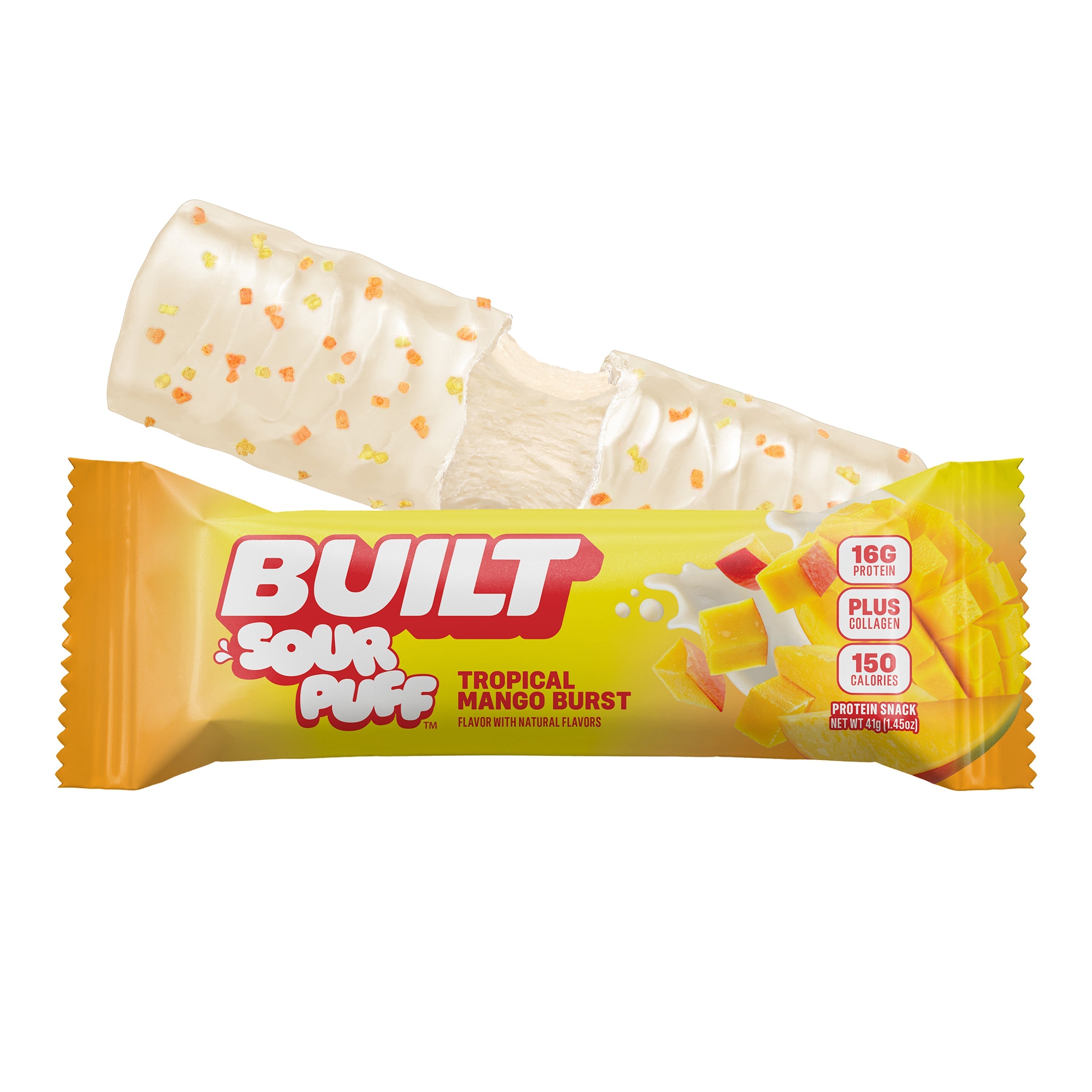 Tropical Mango Burst Sour Puff 4ct G0