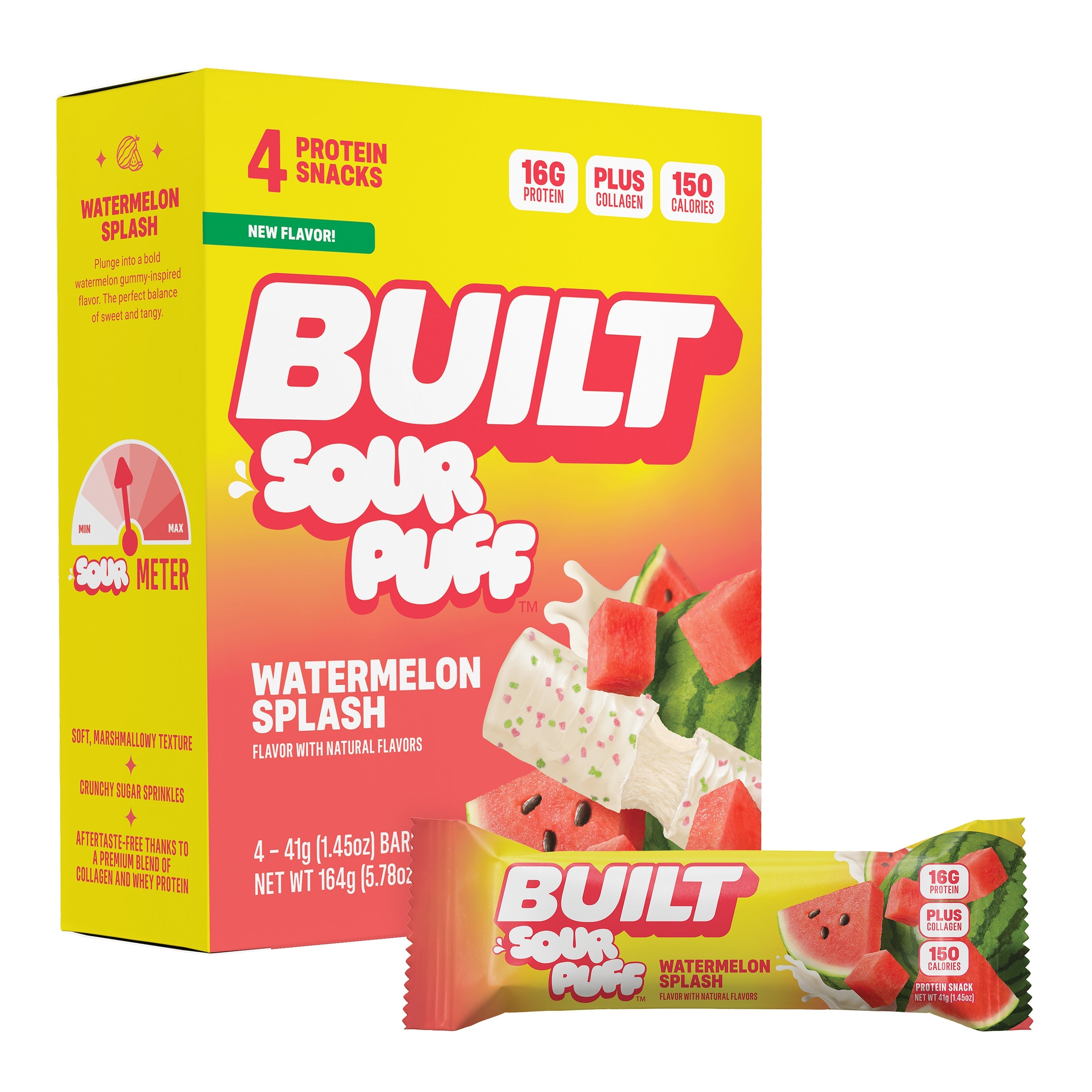Watermelon Splash Sour Puff 4ct I0